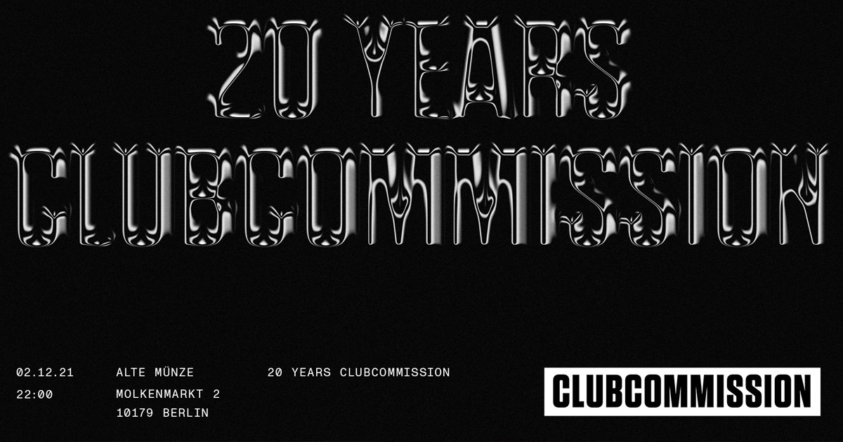 20 Jahre Clubcommission