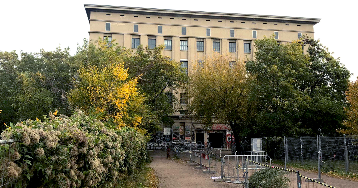 Das BERGHAIN in Friedrichshain-Kreuzberg