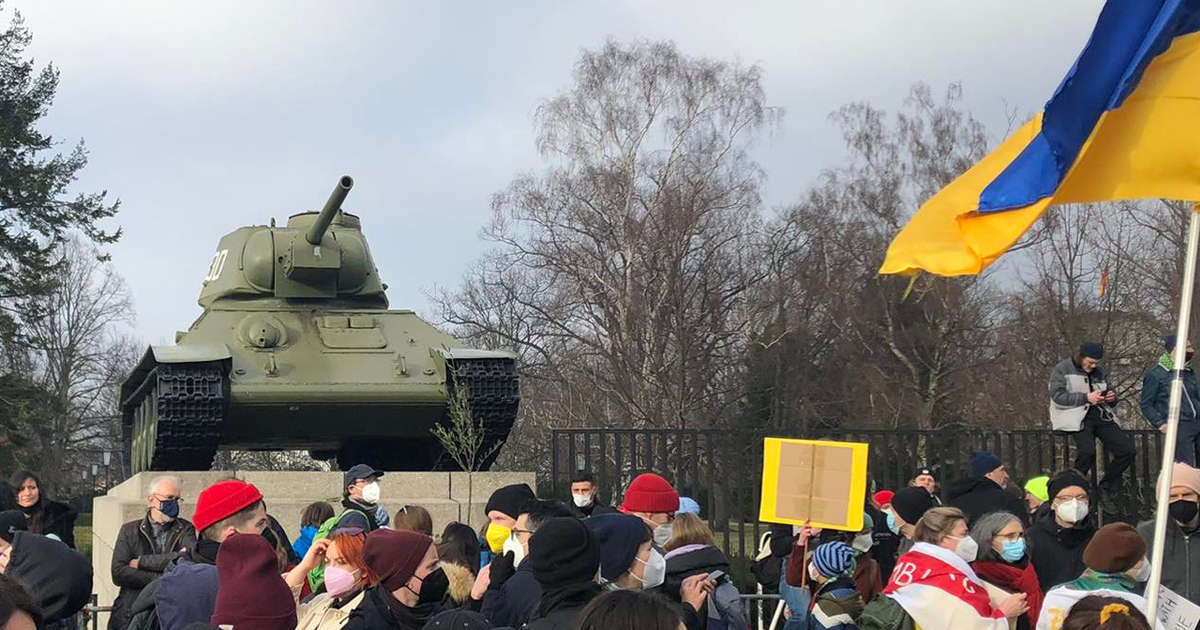 Friedensdemonstration in Berlin